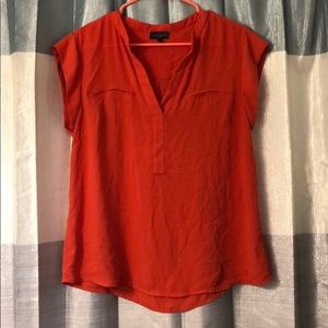 Coral The Limited Blouse sz L